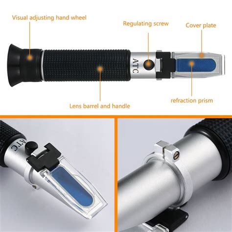 how to calibrate a salinity refractometer|hand held salinity refractometer.